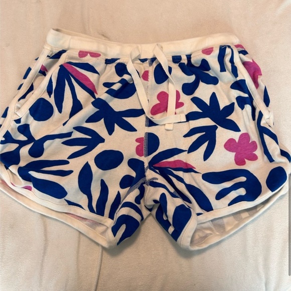 Hanna Andersson Tank Top & Drawstring Shorts Floral Big Patterned Organic Cotton - Picture 6 of 10